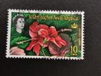 Saint Christopher-Nevis-Anguilla 1963 - bloemen - hibiscus, Ophalen of Verzenden, Midden-Amerika, Gestempeld
