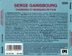 Serge Gainsbourg – Chansons Et Musiques De Films CD 💿, Enlèvement ou Envoi, Comme neuf, Coffret