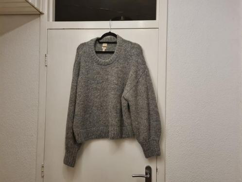 H&M premium grijze trui, Kleding | Dames, Truien en Vesten, Gedragen, Maat 46/48 (XL) of groter, Grijs, Verzenden