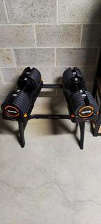 Taurus Selectabell Pro 4,5 à 35 kg haltères réglables, Sport en Fitness, Fitnessmaterialen, Ophalen, Zo goed als nieuw, Rug, Dumbbell