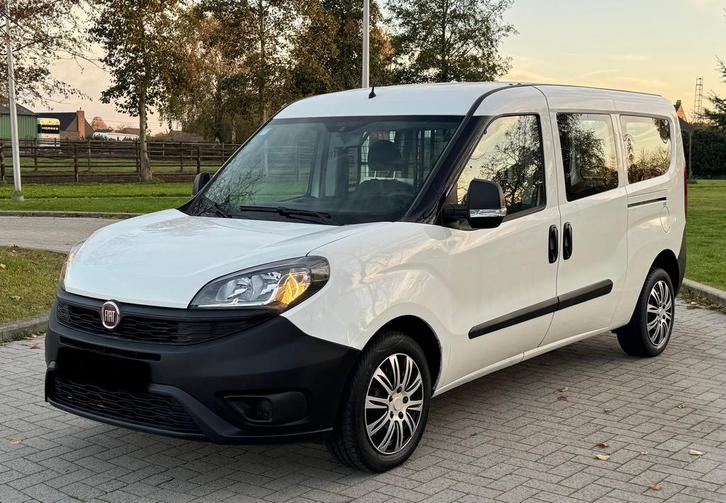 FIAT DOBLO 1.4 benzine “86.000dkm” 2018 ✅GEKEURD, Auto's, Bestelwagens en Lichte vracht, Bedrijf, Fiat, Benzine, Euro 6, Ophalen
