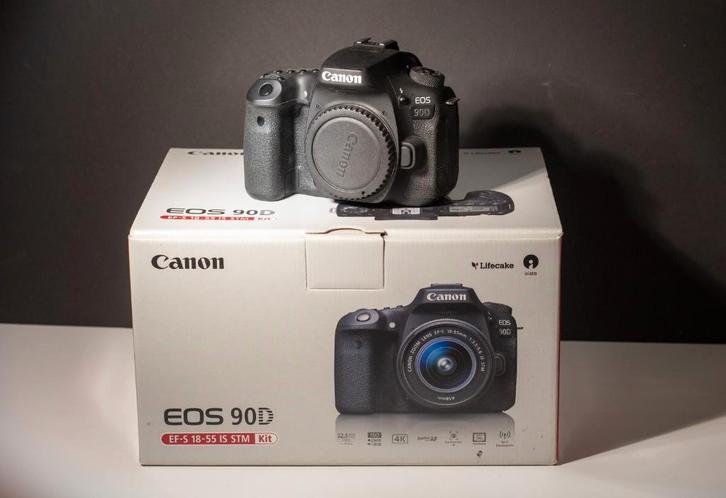 comme neuf canon 90D , 4900 clicks, possible avec efs 18-200, TV, Hi-fi & Vidéo, Appareils photo numériques, Comme neuf, Reflex miroir