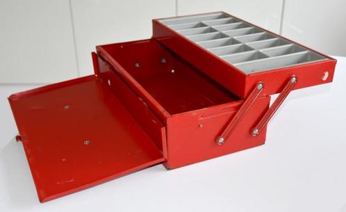 Metalen gereedschapskist, Doe-het-zelf en Bouw, Gereedschapskisten, Gebruikt, Ophalen of Verzenden