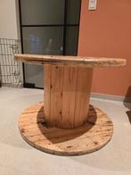 Bobijn/haspel te gebruiken als tafel, Enlèvement, Comme neuf, Rond, Bois
