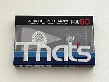 That's FX60 Type I Cassette bandje Japan beschikbaar voor biedingen