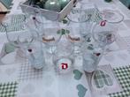Lot glazen Duvel & Jupiler, Diversen, Rommelmarktspullen, Ophalen, Zo goed als nieuw