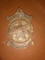 ancienne petite plaque cuivre l'etoile de france, Enlèvement ou Envoi, Cuivre