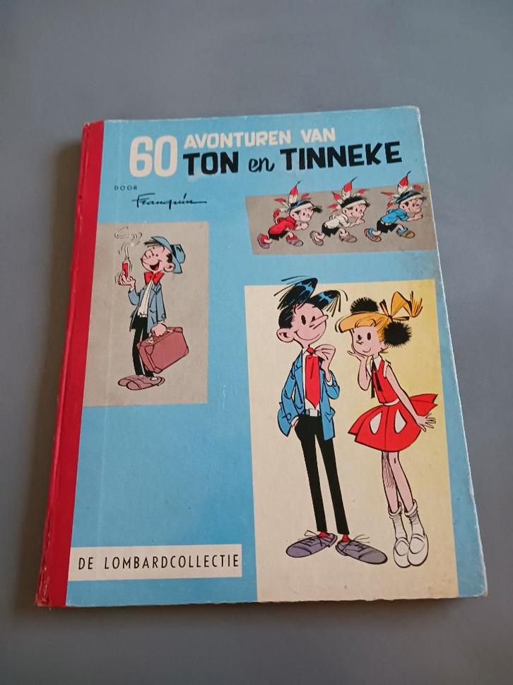 Ton en Tinneke HC, 60 Avonturen, 1ste druk, Boeken, Stripverhalen, Gelezen, Eén stripboek, Ophalen of Verzenden