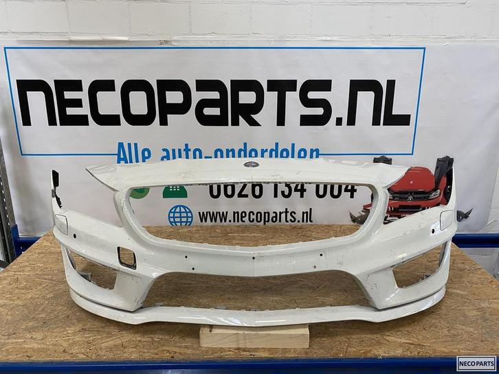 Cla W117 45 AMG voorbumper A1178850825 origineel 2013-2016, Auto-onderdelen, Carrosserie, Bumper, Mercedes-Benz, Voor, Gebruikt