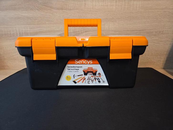 Boîte à outils Sencys 51 pièces, Bricolage & Construction, Outillage | Outillage à main, Neuf, Enlèvement