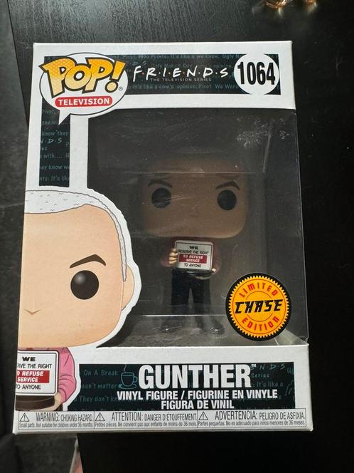 Friends Gunther Chase Funko Pop, Collections, Jouets miniatures, Comme neuf, Enlèvement ou Envoi