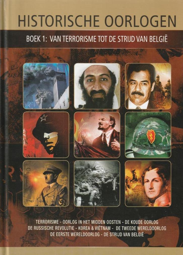 Historische oorlogen. 2 boeken + 15 DVD’s, Cd's en Dvd's, Dvd's | Documentaire en Educatief, Ophalen of Verzenden