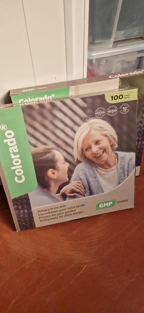 Privacystrips voor tuinafsluiting – donkergroen (2x100m), Tuin en Terras, Tuinhekken en Hekwerk, Nieuw, Ophalen