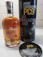 1 fles Port Charlotte PC 9 whisky, 9 year, Collections, Pleine, Autres types, Enlèvement ou Envoi, Neuf