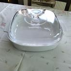 Cocotte pyrex avec couvercle Corning micro-ondes plus, Ophalen, Gebruikt, Kookpan of Snelkookpan