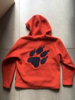 Jack Wolfskin Oranje trui met rits, kap en zakken Mt 152, Enlèvement ou Envoi