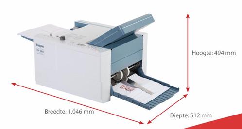 Occasion papiervouwmachine Duplo DF-970 €995,- ex BTW, Zakelijke goederen, Kantoor en Winkelinrichting | Apparatuur en Telecommunicatie
