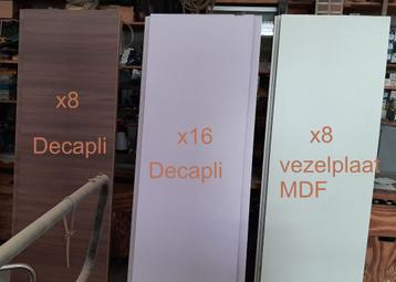 decapli platen 18mm beschikbaar voor biedingen