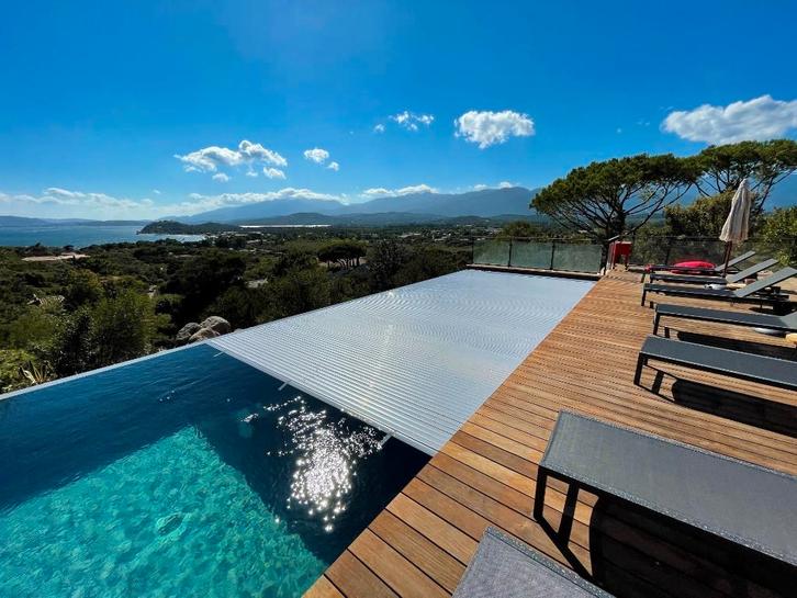 Couverture à lattes pour piscine, Jardin & Terrasse, Accessoires de piscine, Neuf, Couverture de piscine, Enlèvement