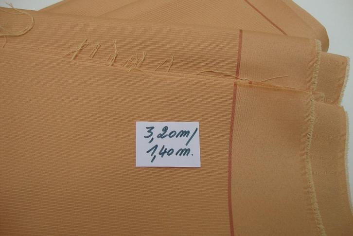 3,20 m/1,40 m mat satijn - voetenbank met abrikozenprint, Hobby en Vrije tijd, Naaien en Fournituren, Nieuw, Overige typen, Ophalen of Verzenden