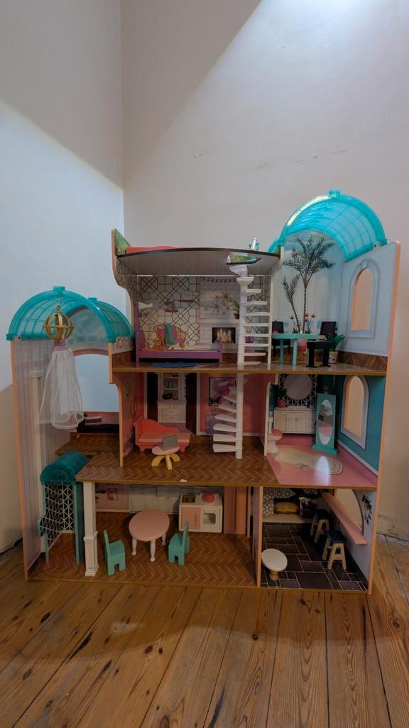 Maison de poupée kidkraft Camilla (barbie, poupée LOL,...), Kinderen en Baby's, Speelgoed | Poppenhuizen, Gebruikt, Ophalen