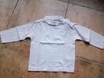 Witte longsleeve met rolkraag, maat 74, nooit gedragen, Kinderen en Baby's, Babykleding | Maat 74, Ophalen of Verzenden, Gebruikt