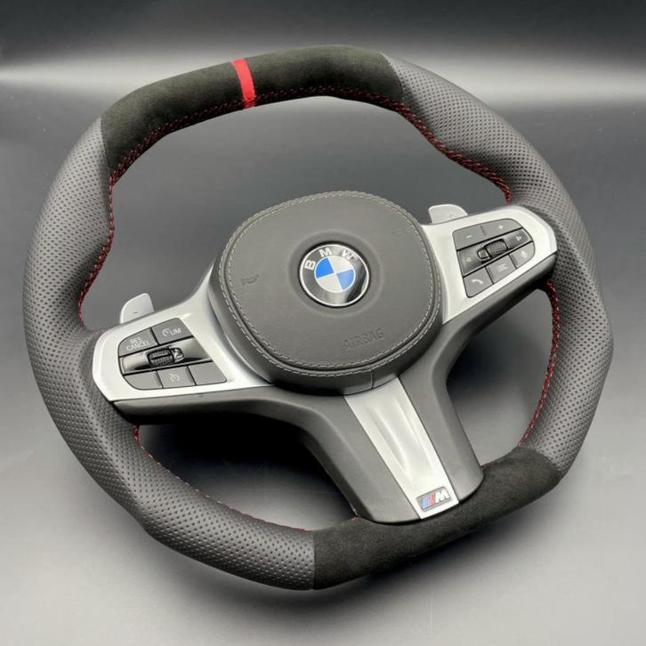 BMW M stuur compleet leer alcantara, Auto-onderdelen, Besturing, BMW, Nieuw, Ophalen of Verzenden