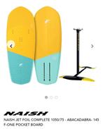 Naish Jet Foil 1050/75 Abacadabra,65cm mast+145 F-One Pocket, Watersport en Boten, Foil, Ophalen, Zo goed als nieuw