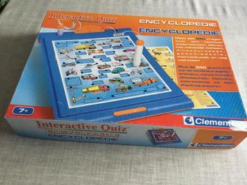 Clementoni interactieve quiz encyclopedie beschikbaar voor biedingen