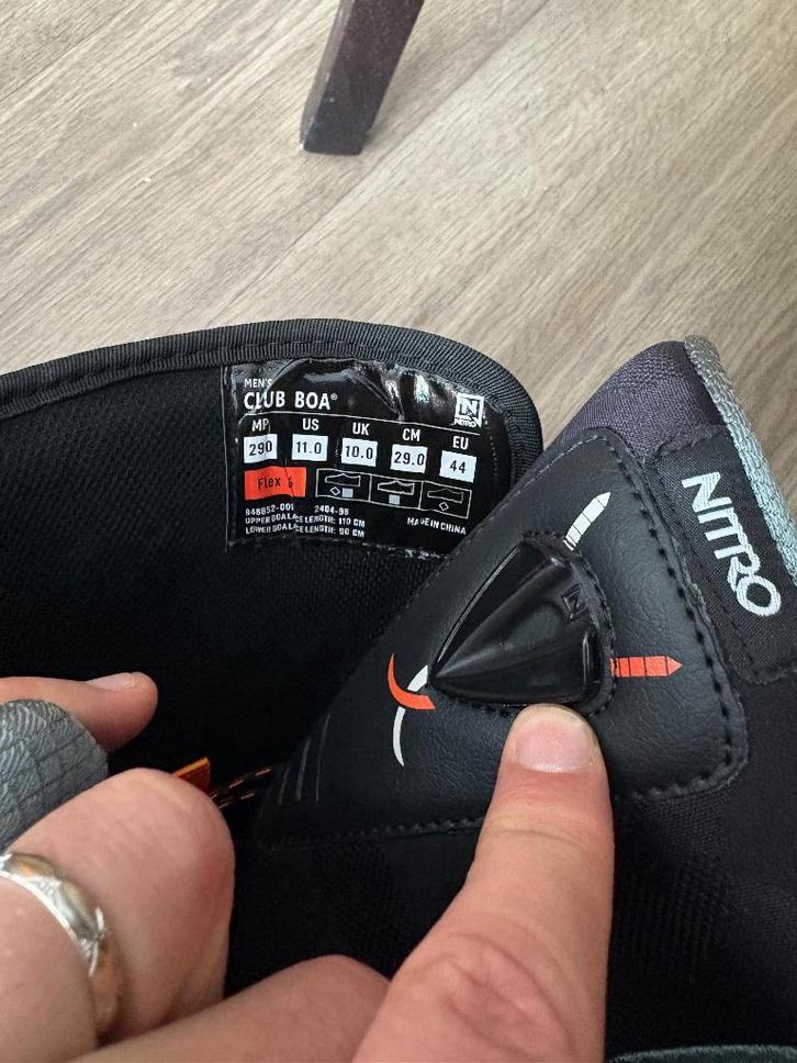 Bottes de snowboard Nitro 29, (taille 44), Sports & Fitness, Snowboard, Neuf, Chaussures, Enlèvement