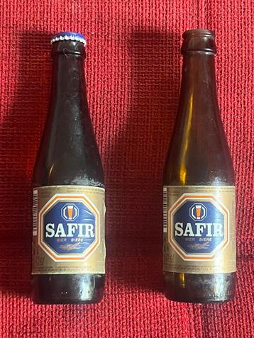 Flesje Safir bier Aalst (vol & leeg) beschikbaar voor biedingen