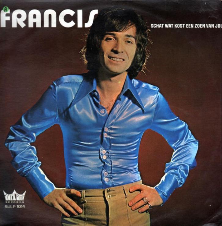 Francis – Schat Wat Kost Een Zoen Van Jou, Cd's en Dvd's, Vinyl | Nederlandstalig, Gebruikt, Levenslied of Smartlap, 12 inch, Ophalen of Verzenden