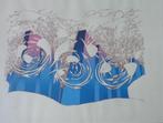 JEAN-MICHEL FOLON / WERVELWIND / KLEURLITHO / 75x96cm KADER, Antiek en Kunst, Kunst | Litho's en Zeefdrukken, Ophalen