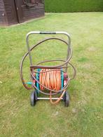 Haspel op wielen + GARDENA Cord Classic tuinslang., Ophalen, Zo goed als nieuw, Tuinslang