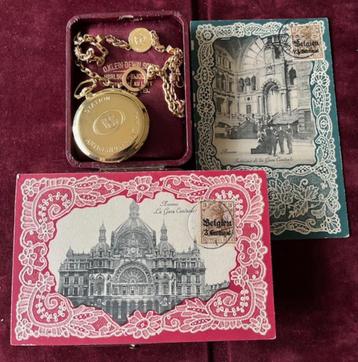 Spoorweg zakhorloge "STATION ANTWERPEN CENTRAAL" beschikbaar voor biedingen