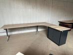 elektrisch Wing Bureau Halifax blad 280x120/80cm x hoogte ve, Ophalen, Elektrisch, Zo goed als nieuw, Bureau