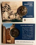 MALTE 2€ 2016 Temples de Ggantija en carte monnaie, Timbres & Monnaies, Monnaies | Europe | Monnaies euro, 2 euros, Malte, Enlèvement ou Envoi