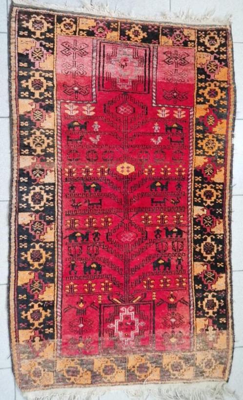 Authentiek handgeknoopt tapijt Uniek stuk, Antiek en Kunst, Antiek | Tapijten, Tafelkleden en Textiel, Ophalen