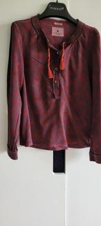 Donkerrode blouse - Scotch & Soda - maat 8 j (128), Gebruikt, Meisje, Ophalen of Verzenden, Shirt of Longsleeve
