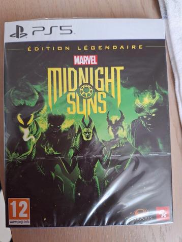 Jeu ps5 midnight suns neuf