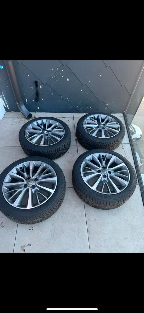 Originele Opel Corsa 17 inch velgen 215/45/17, Auto-onderdelen, Banden en Velgen, Banden en Velgen, All Season, 17 inch, 215 mm