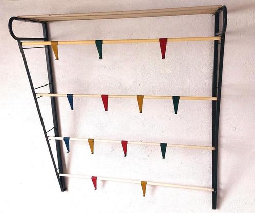 Vintage kapstok | Coen de Vries 'Toonladder' | 1e Editie !, Huis en Inrichting, Woonaccessoires | Kapstokken, Gebruikt, Wandkapstok