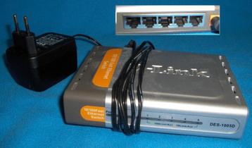 Hub D-link 10/100 (RJ45, Ethernet) beschikbaar voor biedingen