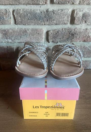 Mules dorées LES TROPEZIENNES - 39 - 45€  beschikbaar voor biedingen
