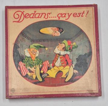 Dedans… ça y est ! – Jeu de société ancien, Enlèvement