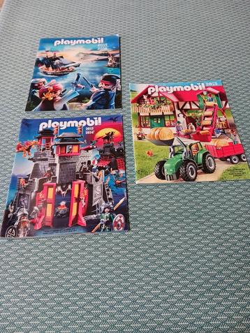 3 catologi Playmobil beschikbaar voor biedingen