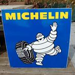 Groot emaille reclamebord Michelin, Verzamelen, Reclamebord, Zo goed als nieuw, Ophalen