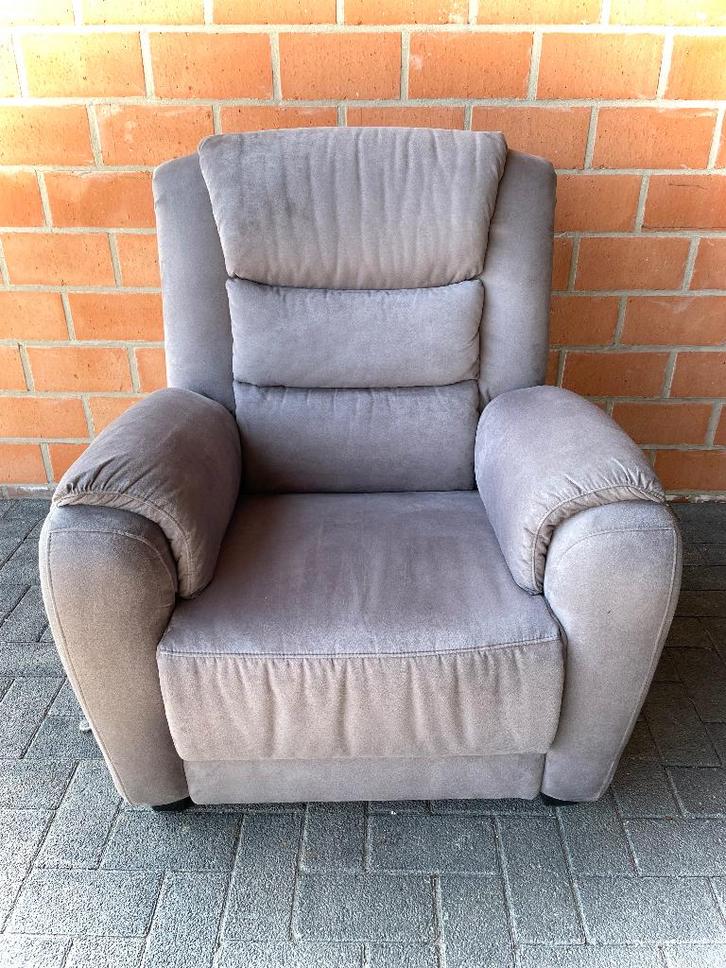 Fauteuil / zetel - 1 zit / microvezel stof / NIEUW, Huis en Inrichting, Fauteuils, Nieuw, Stof, Ophalen