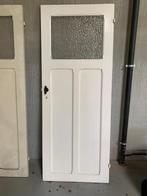 Deuren jaren 30-50 met glasramen., Ophalen, Gebruikt, Glas