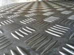 gegroefde aluminiumplaat, Ophalen, Zo goed als nieuw, Aluminium